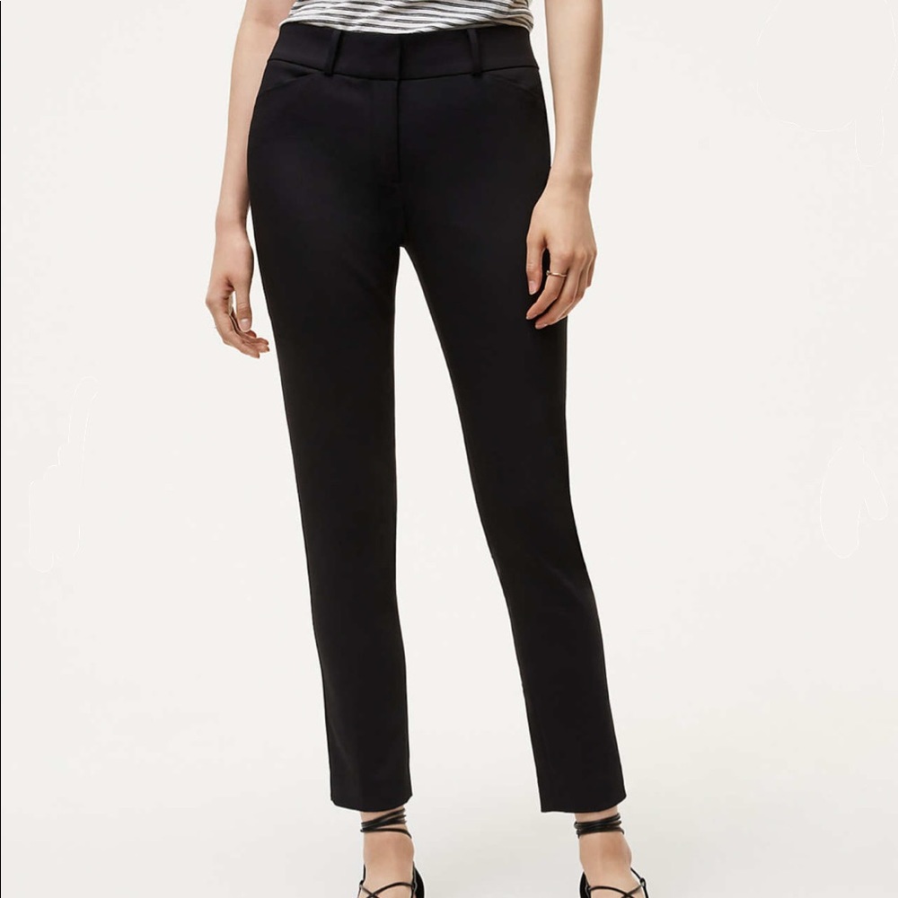 Loft Skinny Ankle Pants Tall/Curvy Fit